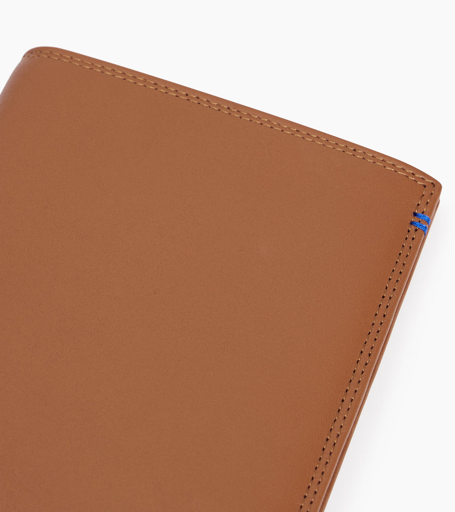 Le Tanneur Martin portefeuille cuir lisse Brown Tan