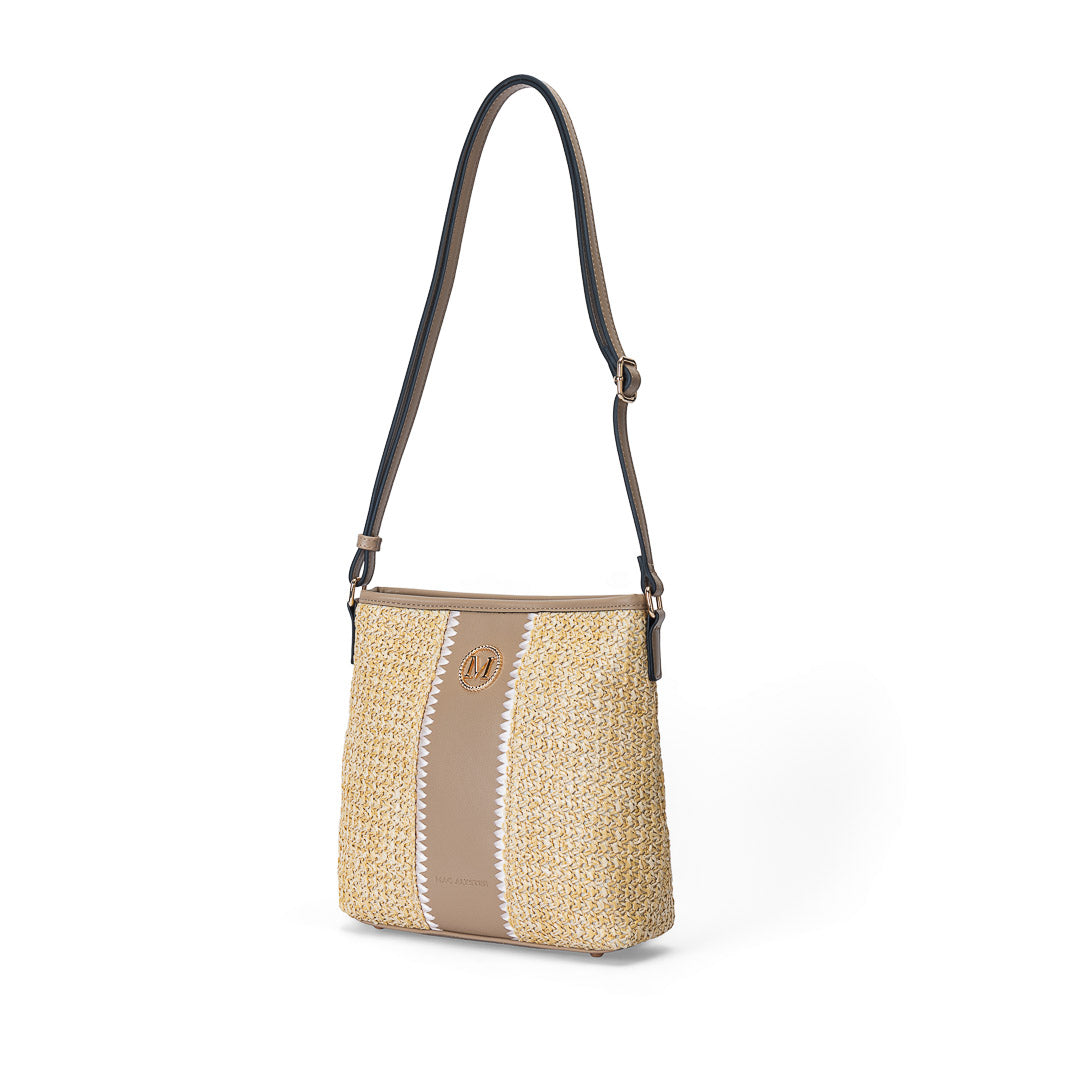 MAC ALYSTER SAINT-MARTIN sac trotteur Taupe bandoulière
