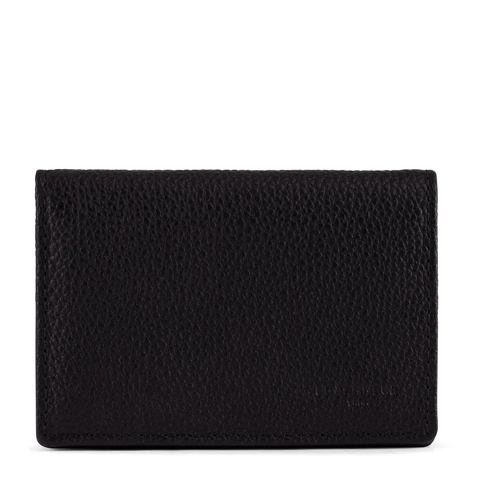 Le Tanneur Charles Portefeuille porte-carte cuir anti-RFID noir