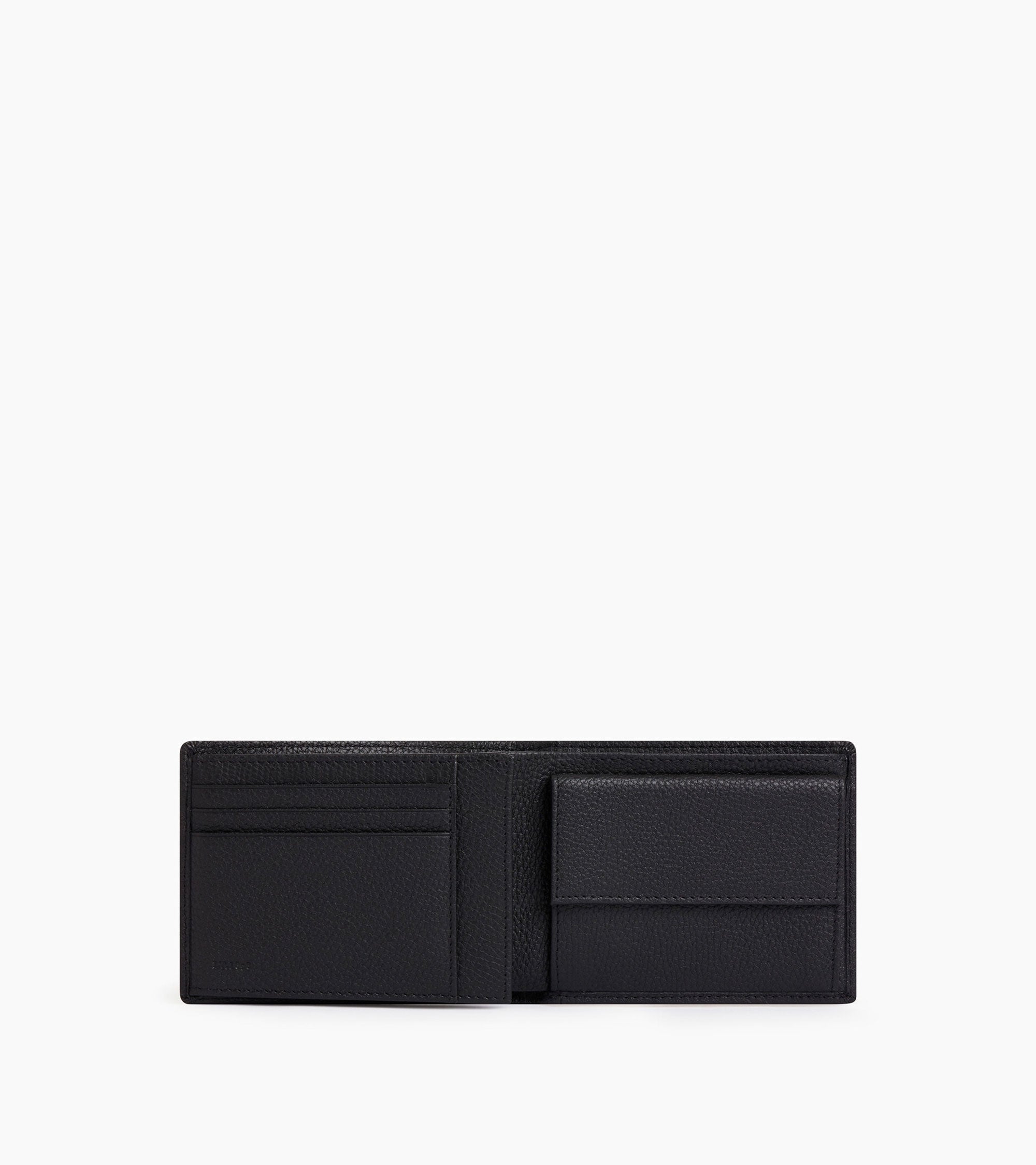 Le Tanneur Charles portefeuille cuir noir 2 volets