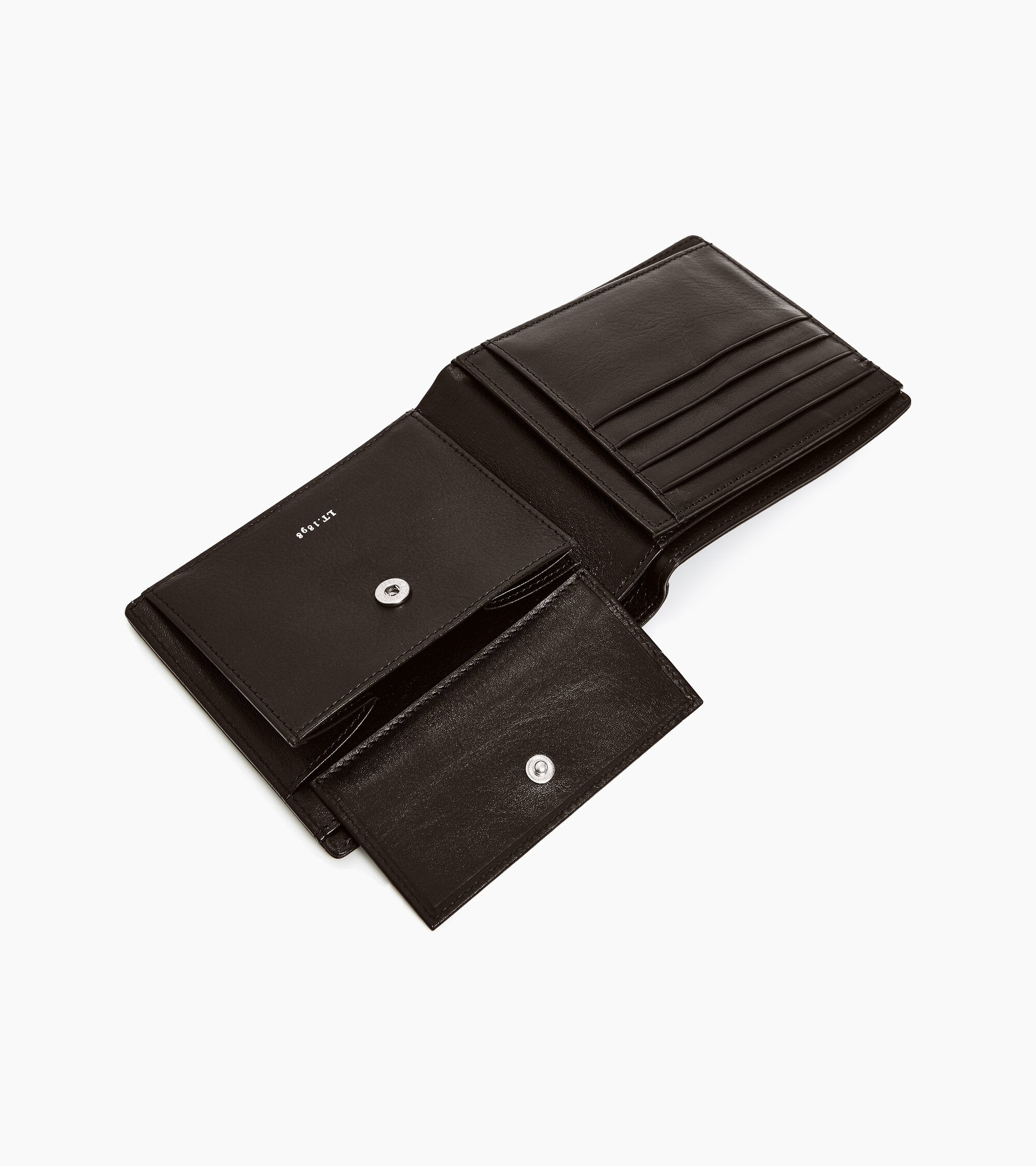 Le Tanneur Lucien portefeuille cuir huilé Brown Coffee