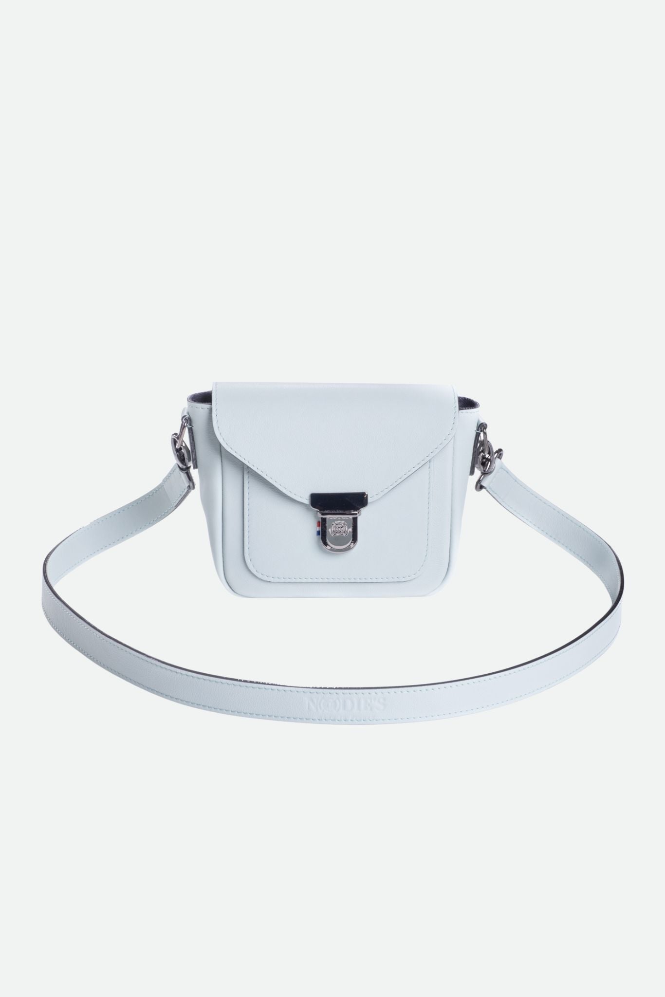 Nodie's Isée vert céladon mini sac bandoulière cuir