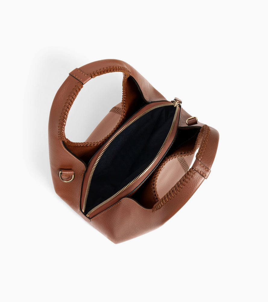 Le Tanneur Juliette petit sac main cuir marron