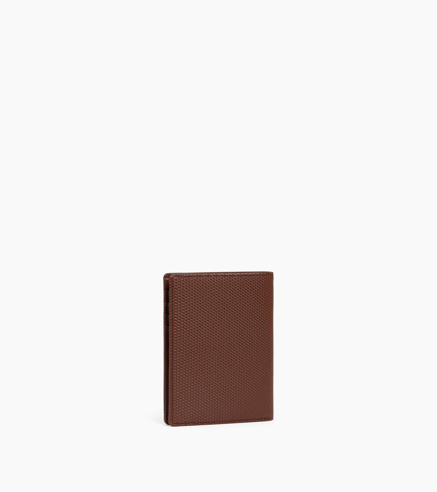 Le Tanneur Emile portefeuille vertical zippé cuir T