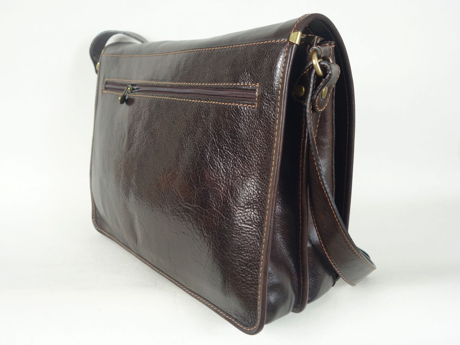 Collection Esprit Cuir Cartables & Sacs Ordi FIRENZE messenger cuir brun A4