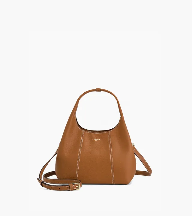 Le Tanneur Juliette petit sac à main cuir marron