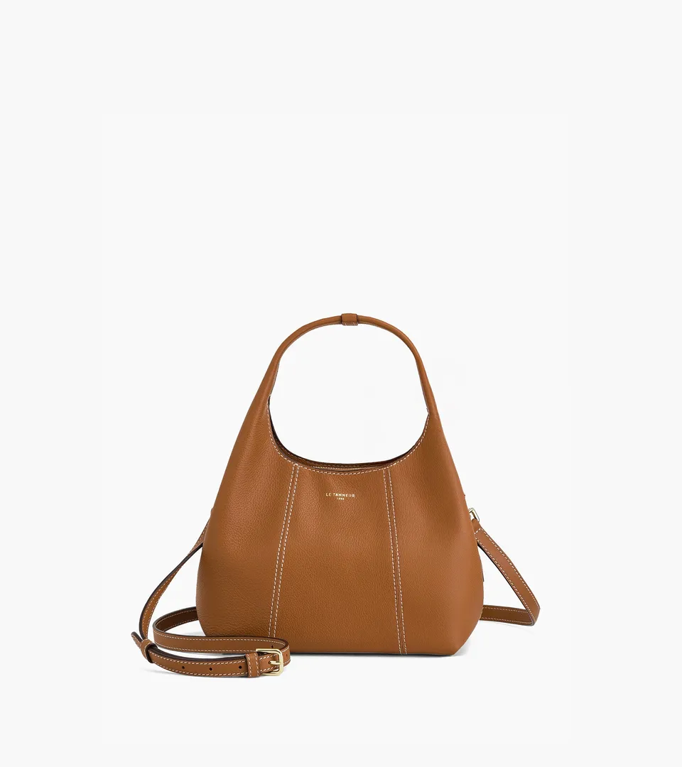 Le Tanneur Juliette petit sac à main cuir marron