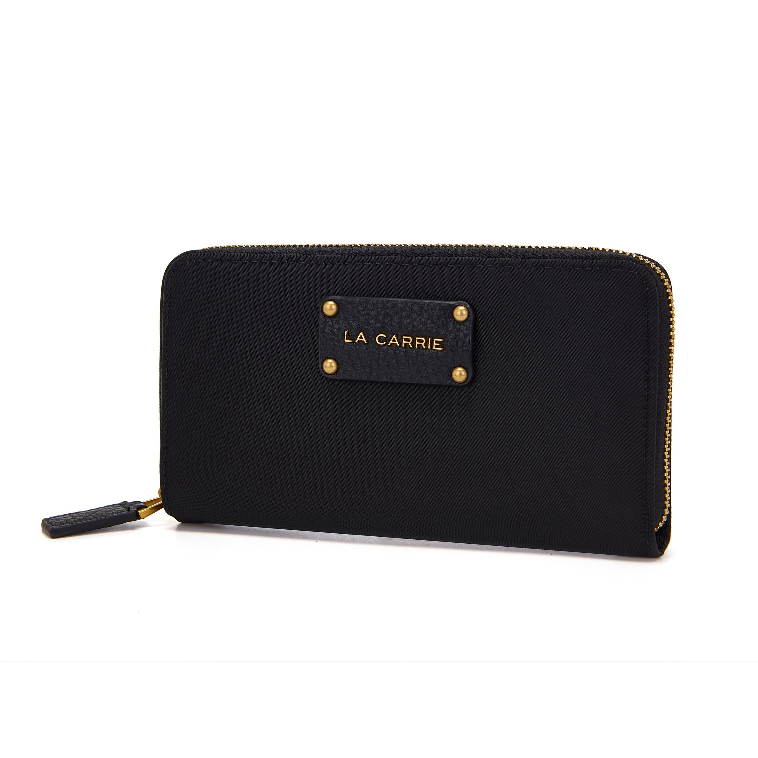 La Carrie Wallet portefeuille noir 19,5 cm nylon