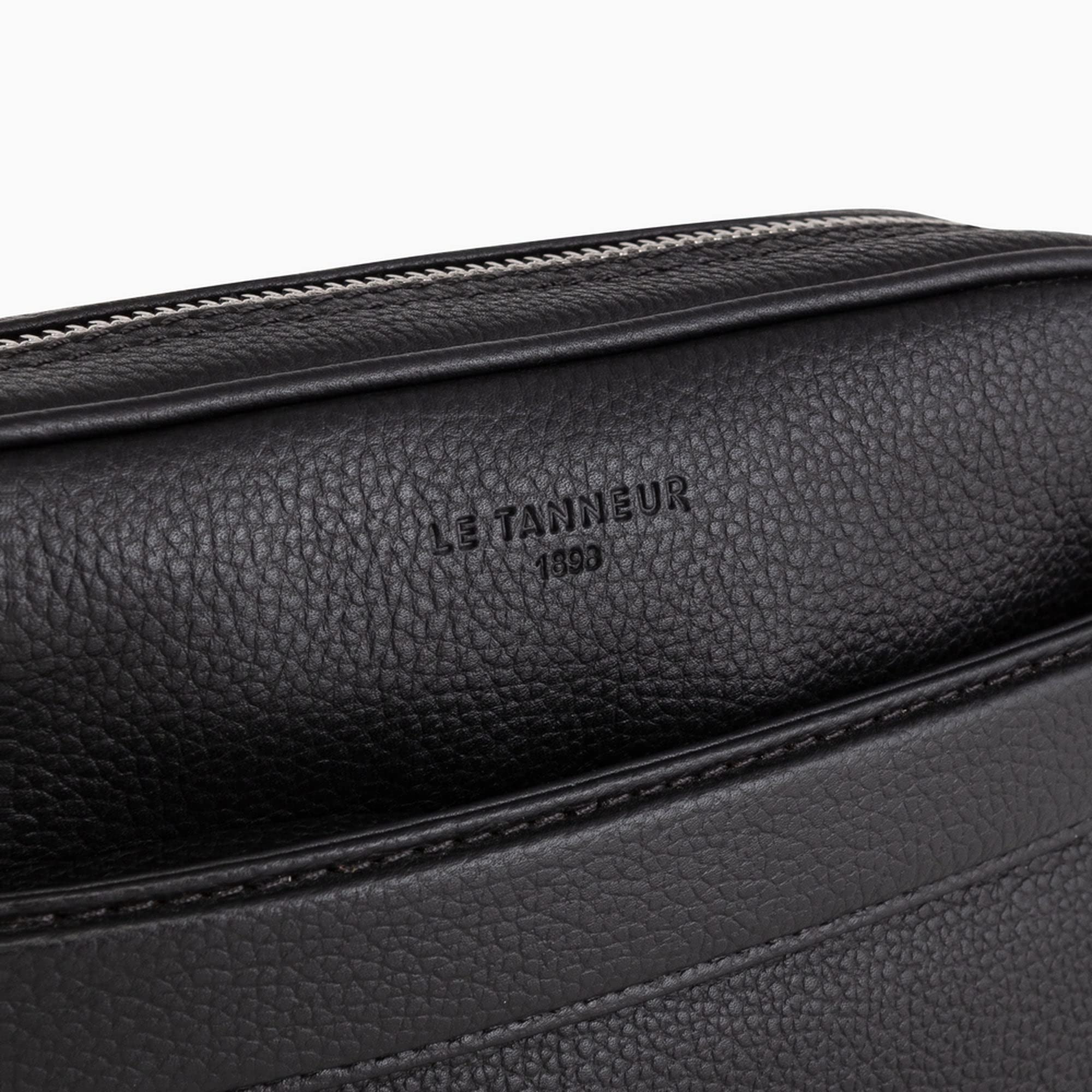 Le Tanneur Charles pochette cuir ceinture dragonne 20x13