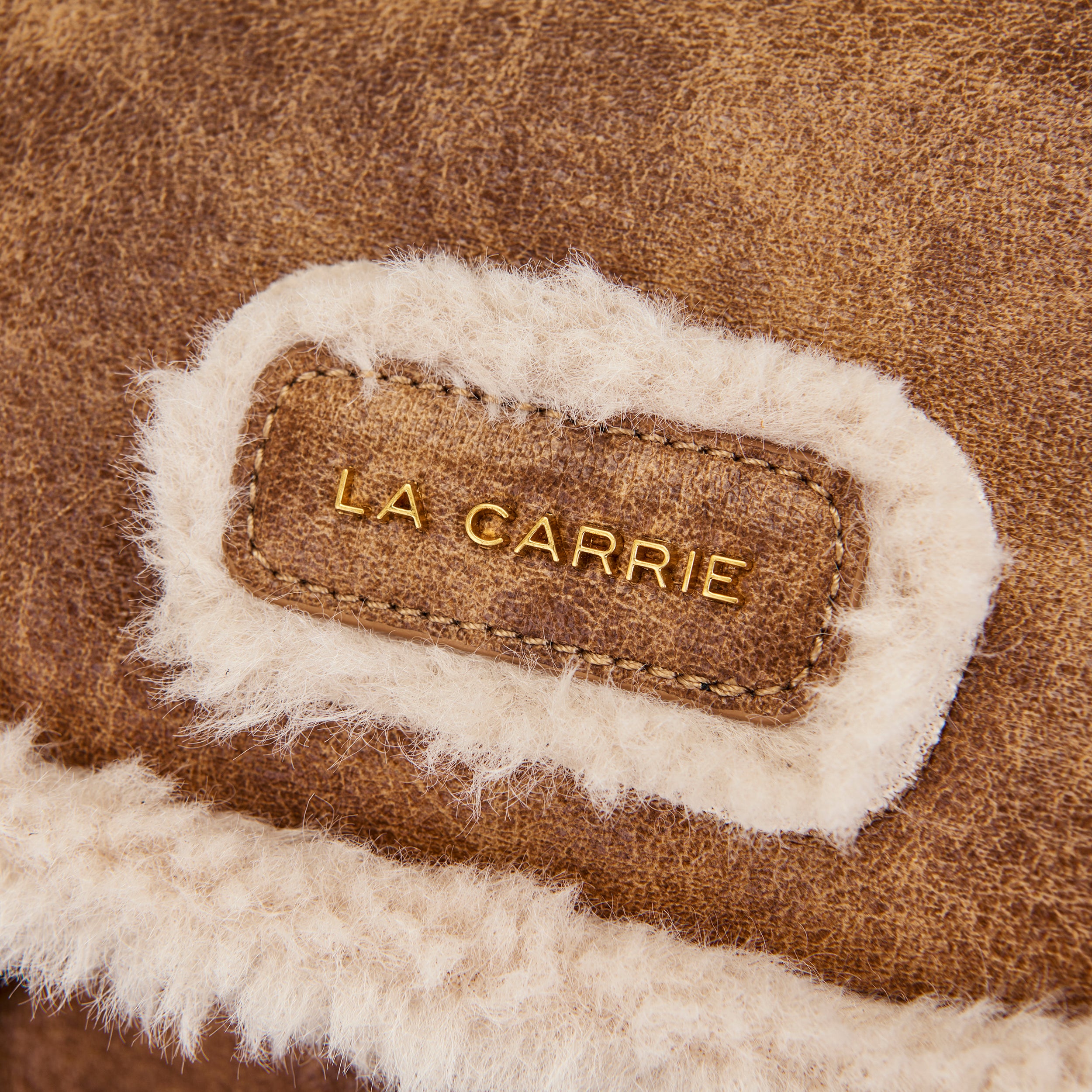 La Carrie Warmtouch sac à dos cuoio 27 cm éco-mouton
