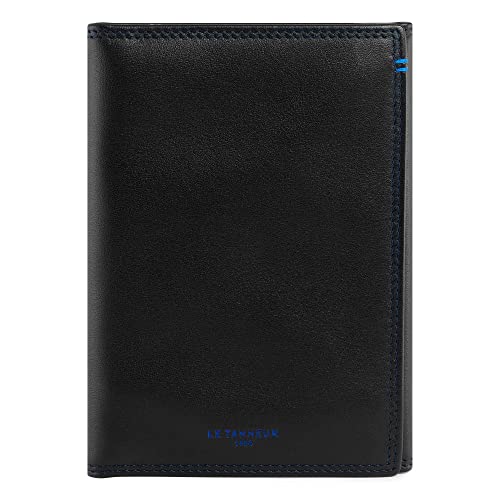 Le Tanneur porte-cartes cuir lisse homme anti-RFID