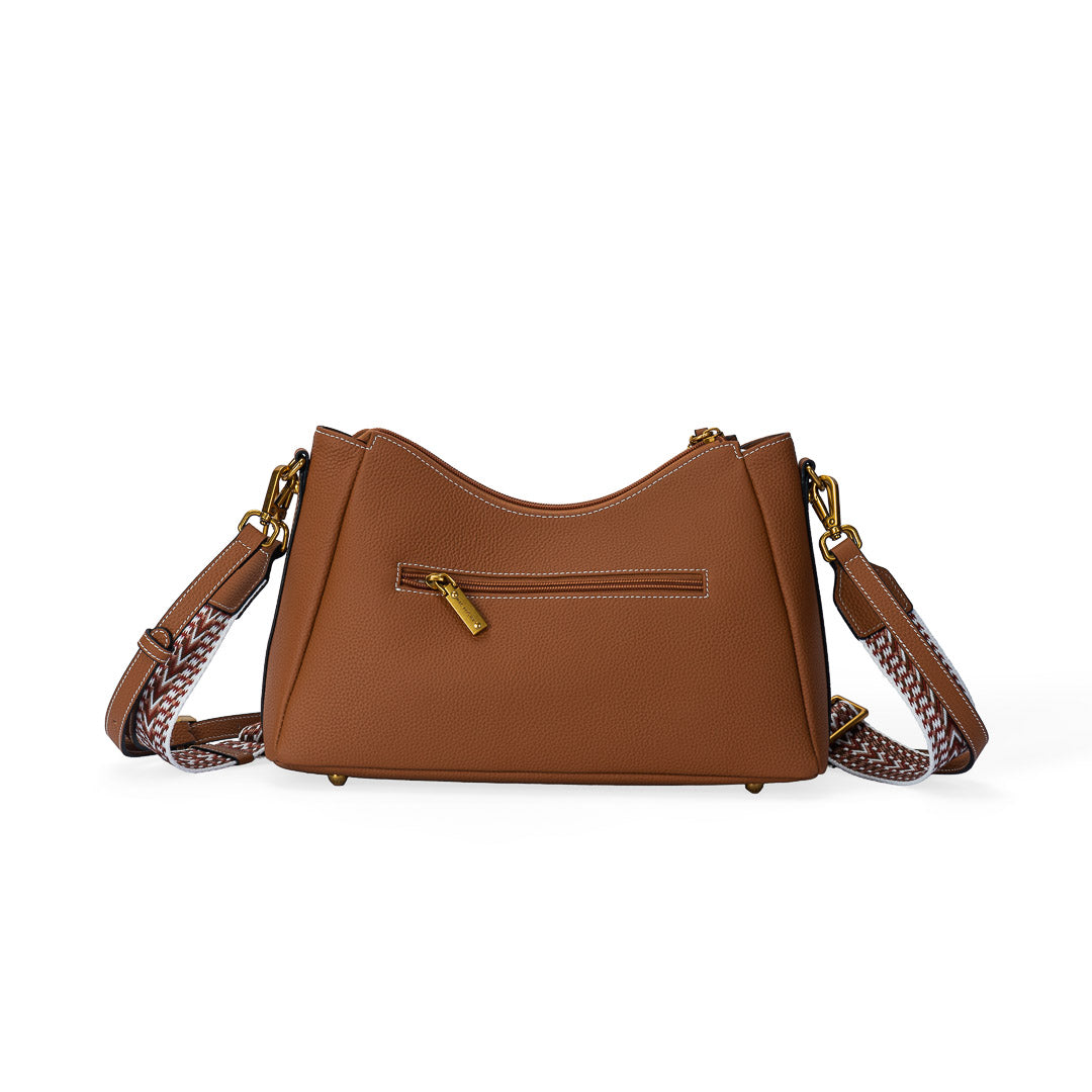 MAC ALYSTER Giulia sac besace cuir noir bandoulière