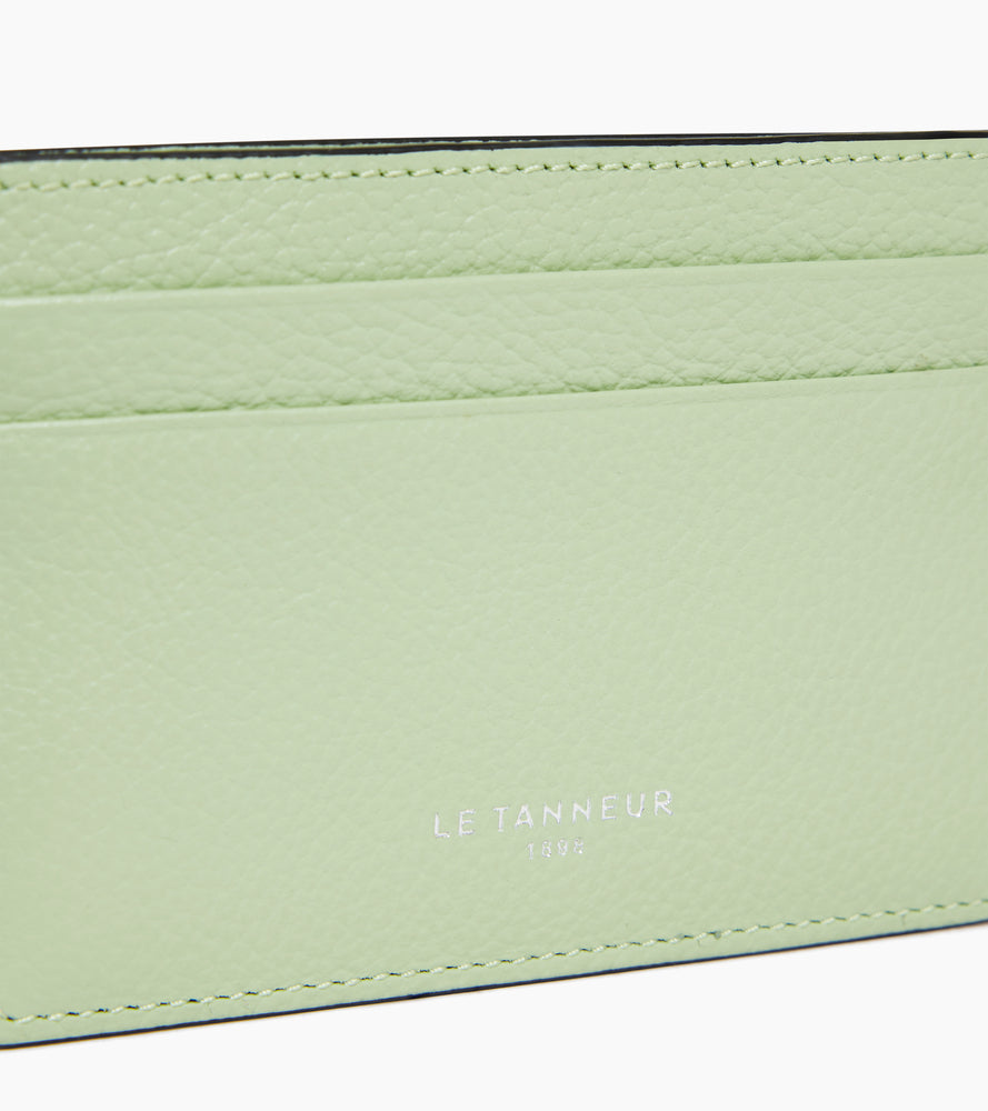 Le Tanneur Emile porte-cartes cuir grainé compact homme