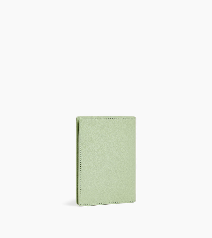 Le Tanneur Accessories porte-passeport cuir grainé Crépuscule