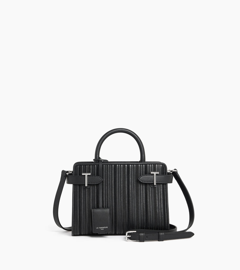 Le Tanneur Emilie petit sac cuir tressé femme