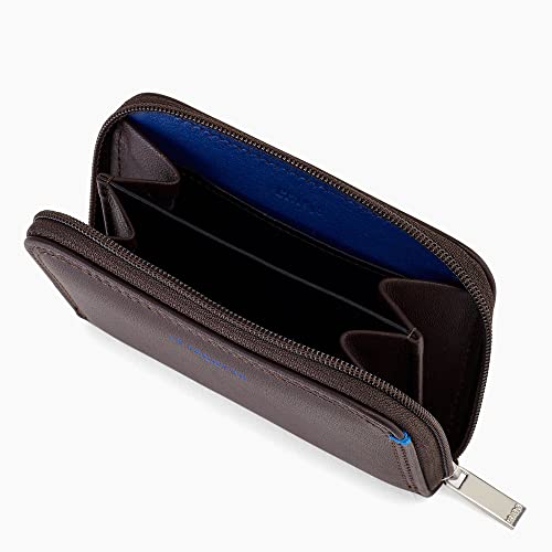 Le Tanneur Martin porte-monnaie cuir zippé noir anti-RFID