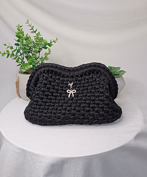 Takiri Mona TK1027 sac à main noir fermoir
