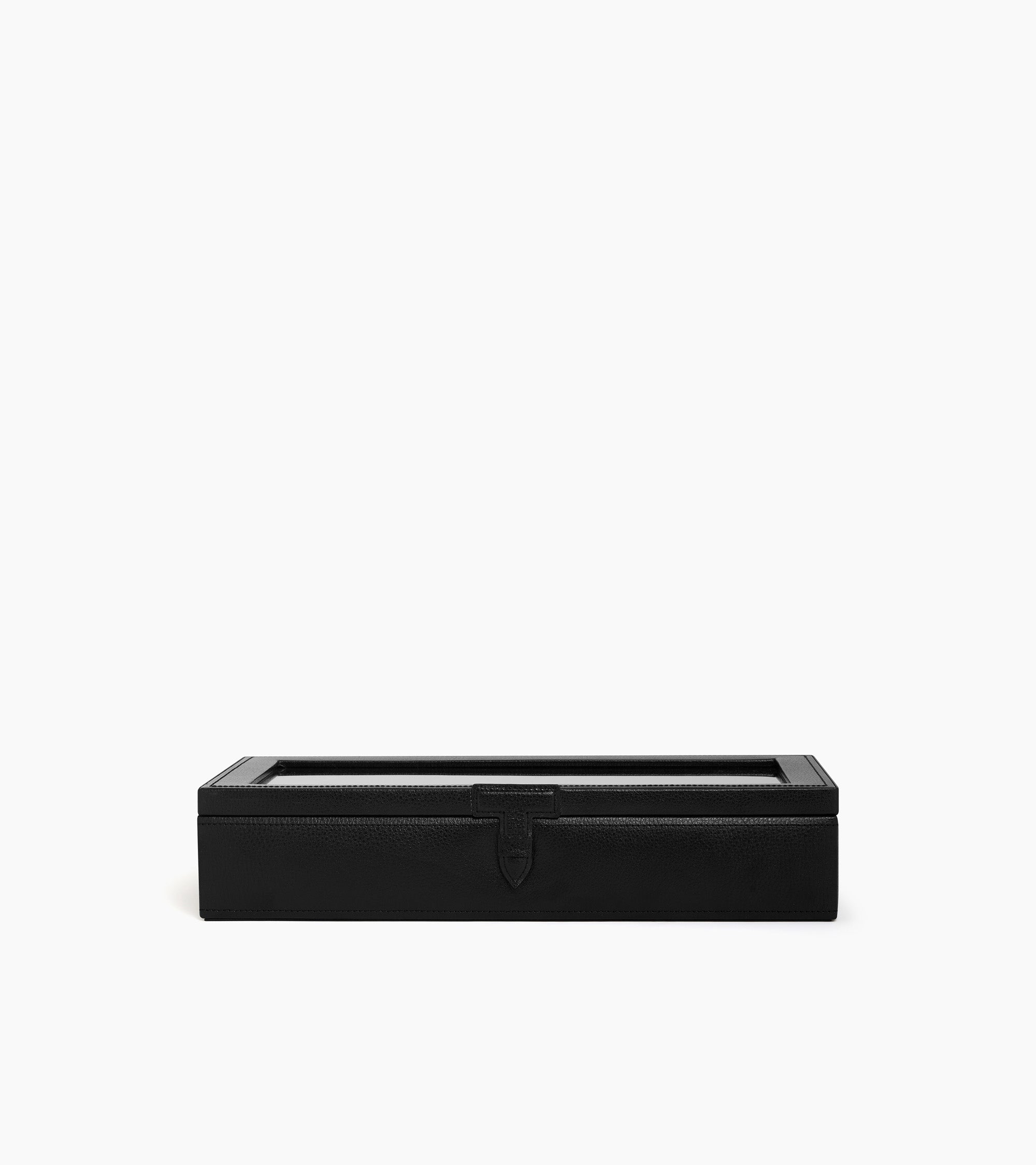 Le Tanneur Leather Goods coffret 12 montres cuir recyclé Noir