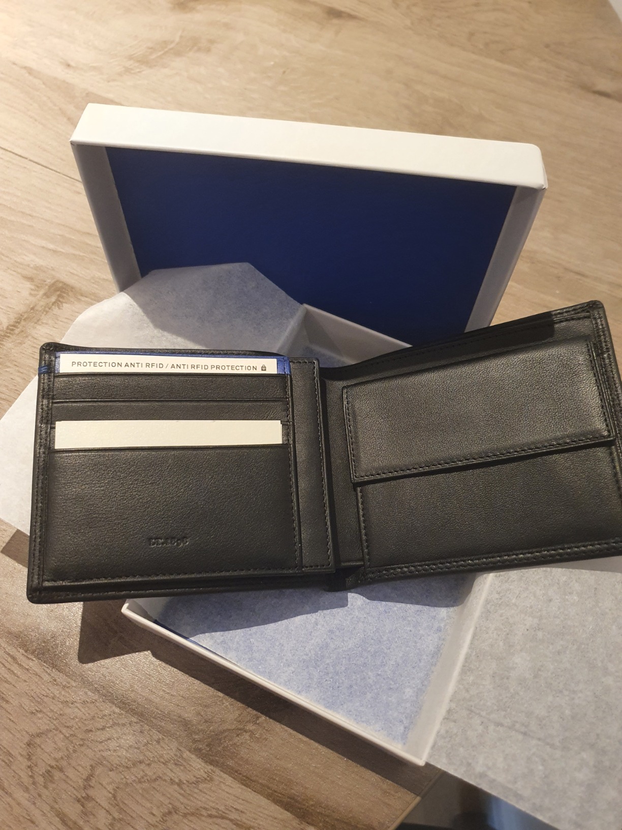 Le Tanneur Portefeuille Cuir Vachette Pleine Fleur 8 Cartes