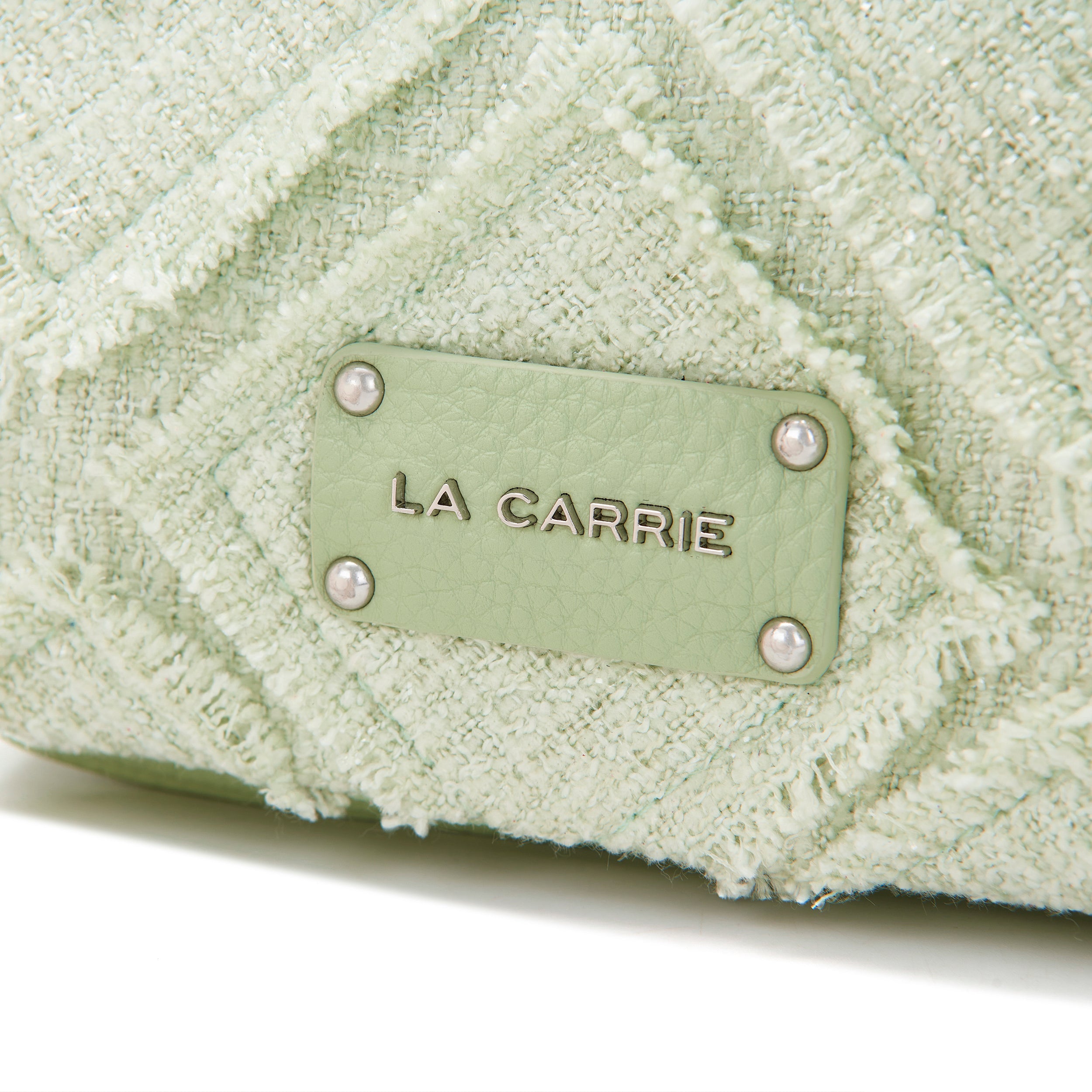 La Carrie Isabel Cross sac bandoulière vert canvas 21x11x13cm