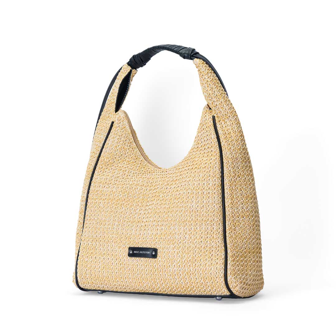 MAC ALYSTER SAINT-MALO Sac hobo Léopard souple épaule