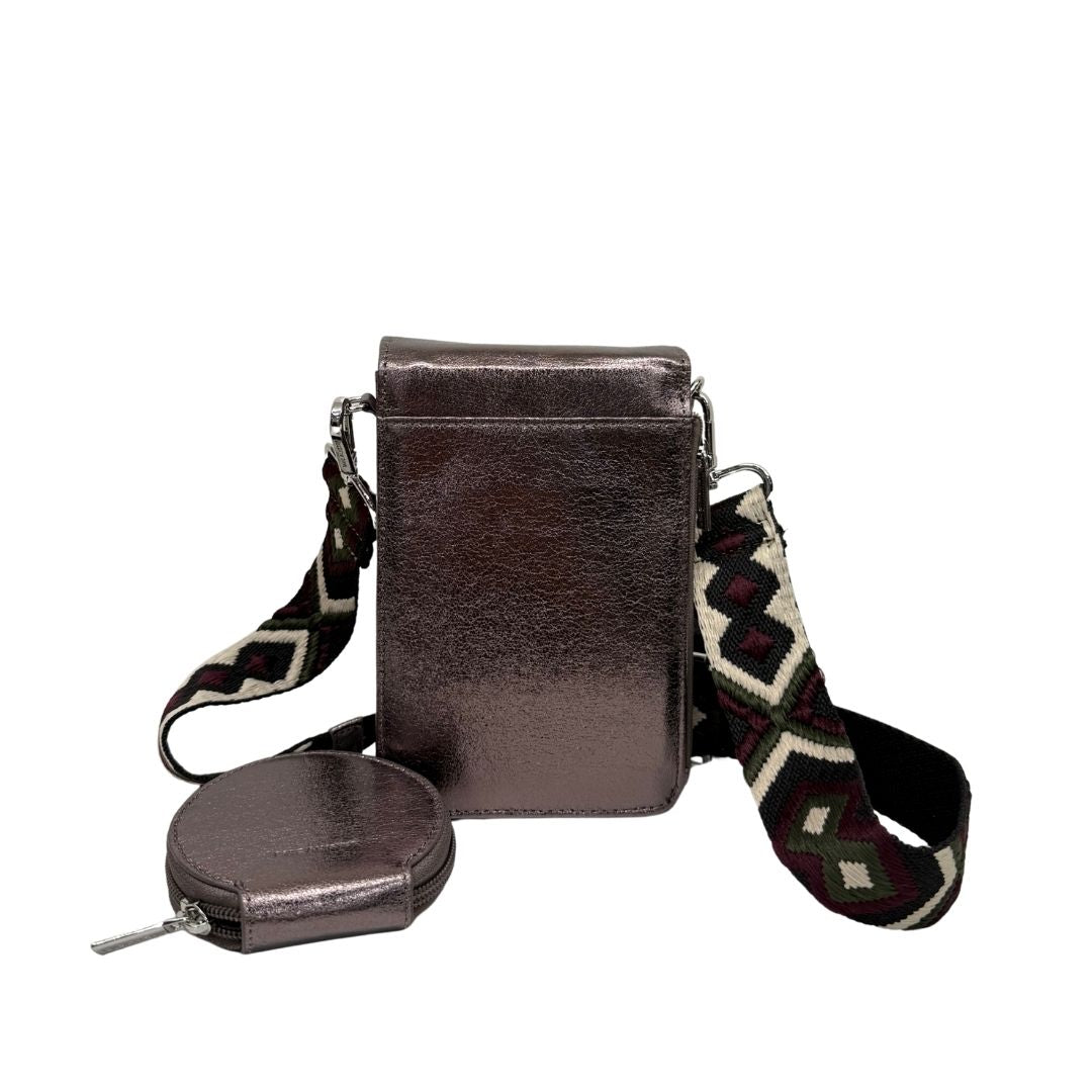MAC ALYSTER pochette téléphone synthétique Noir