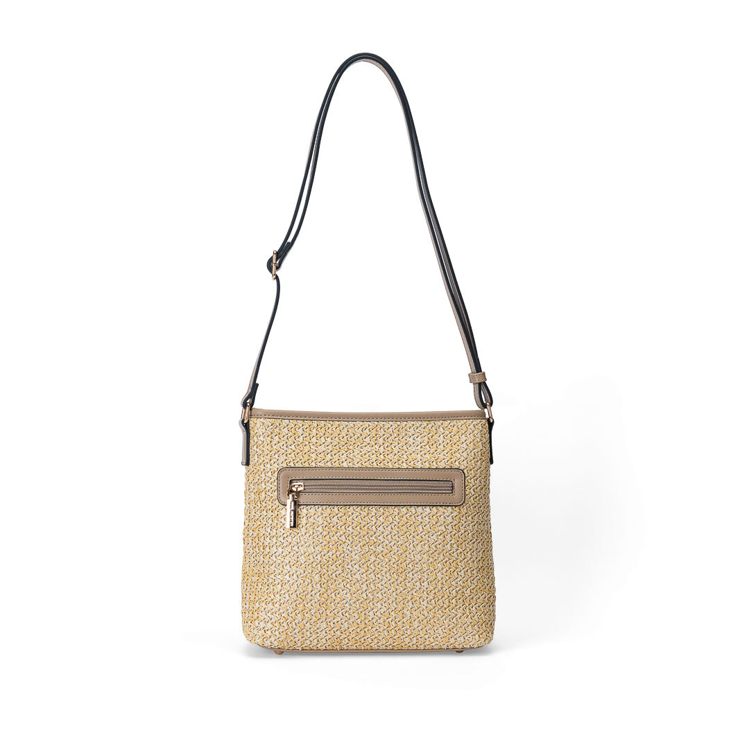 MAC ALYSTER SAINT-MARTIN sac trotteur Taupe bandoulière