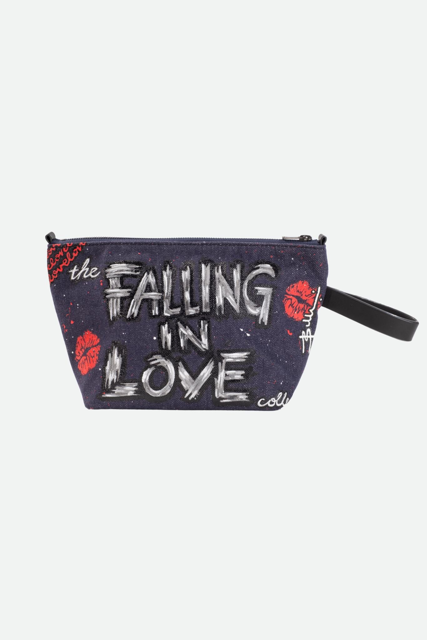 Arbella x Nodie's trousse toilette jeans cuir avion
