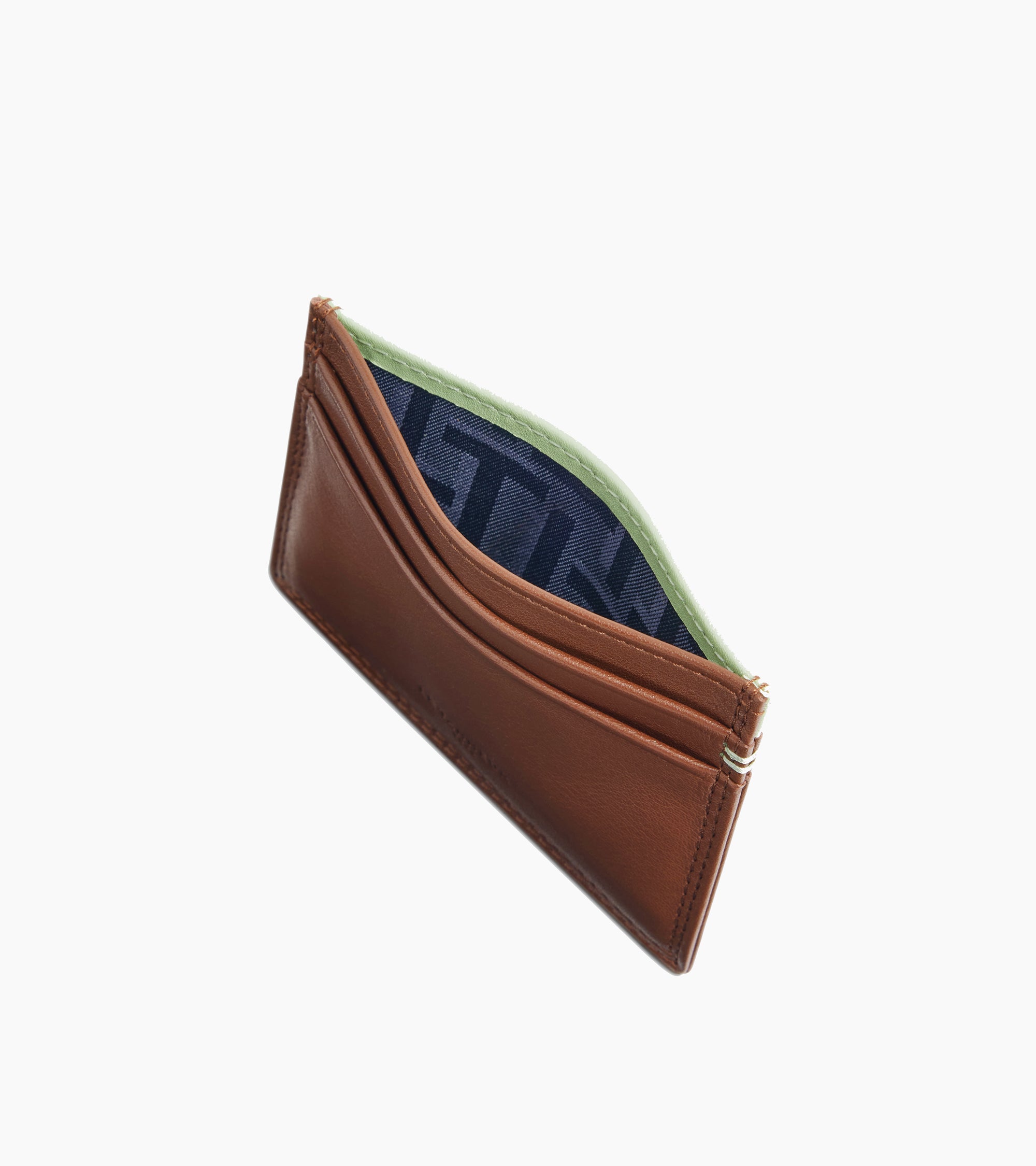 Le Tanneur Wallets Martin porte-cartes cuir lisse bleu