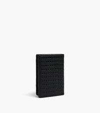 Le Tanneur Martin porte-cartes vertical cuir embossé anti-RFID