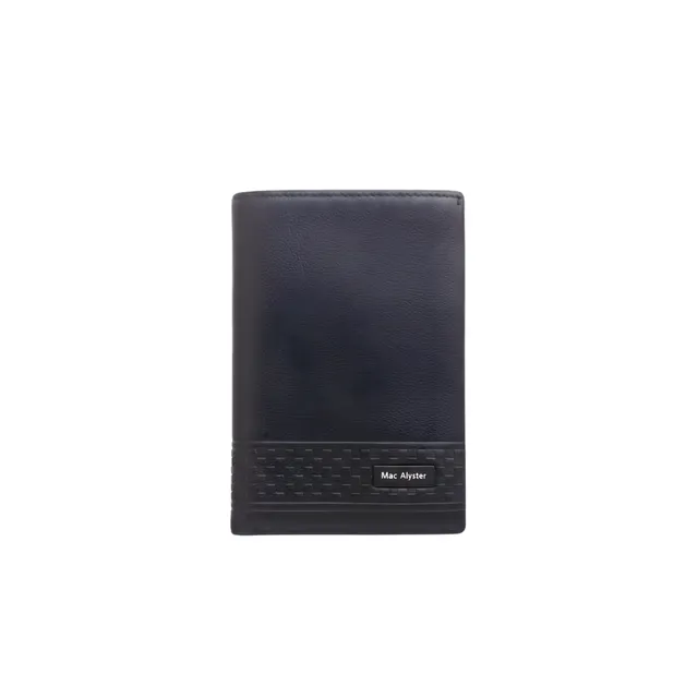 MAC ALYSTER WESTSIDE Petit Portefeuille Noir 8,5 cm