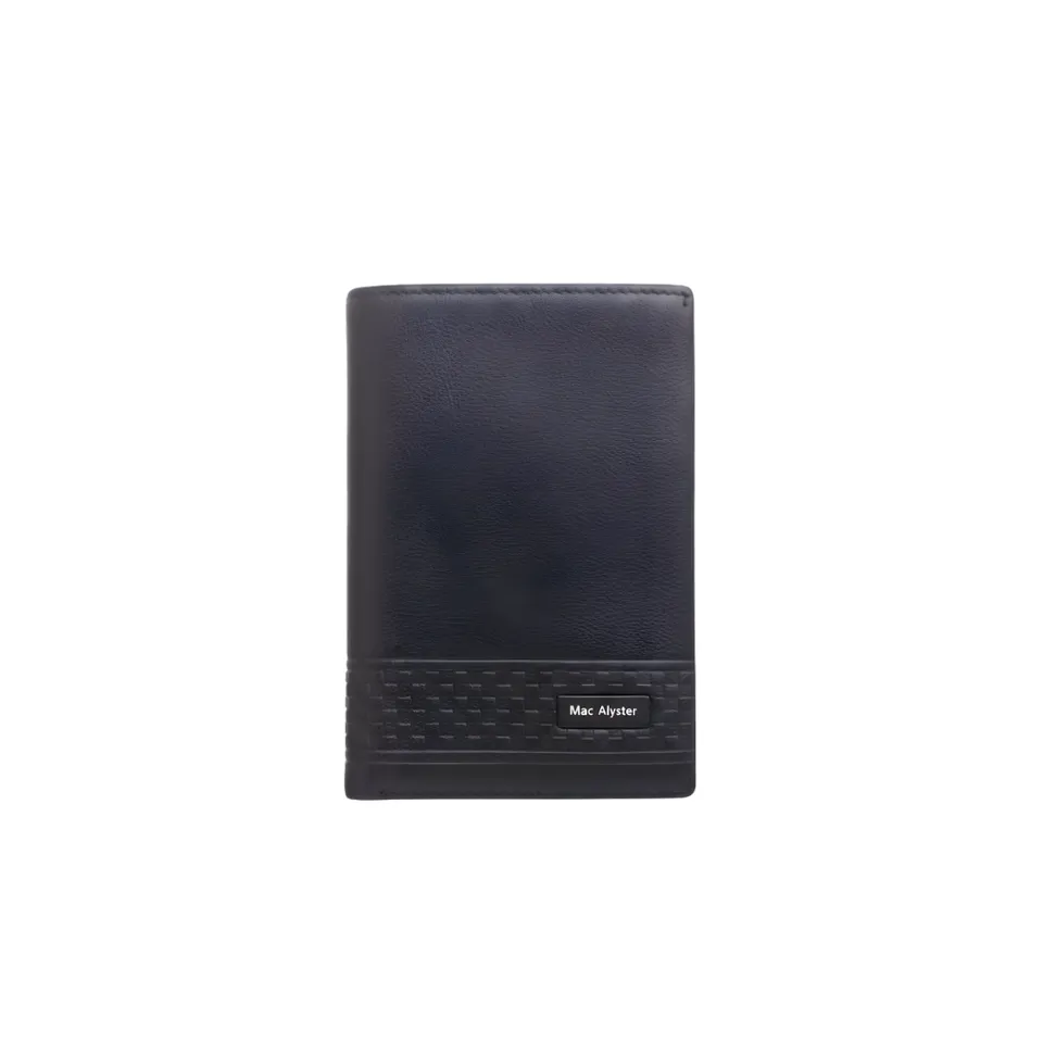 MAC ALYSTER WESTSIDE Petit Portefeuille Noir 8,5 cm