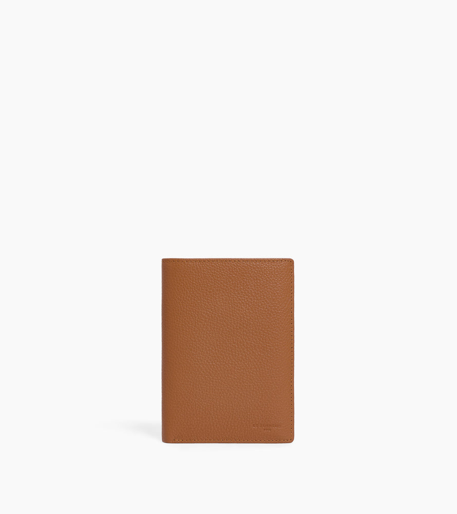 Le Tanneur Charles Portefeuille Cuir Grainé Brown Tan