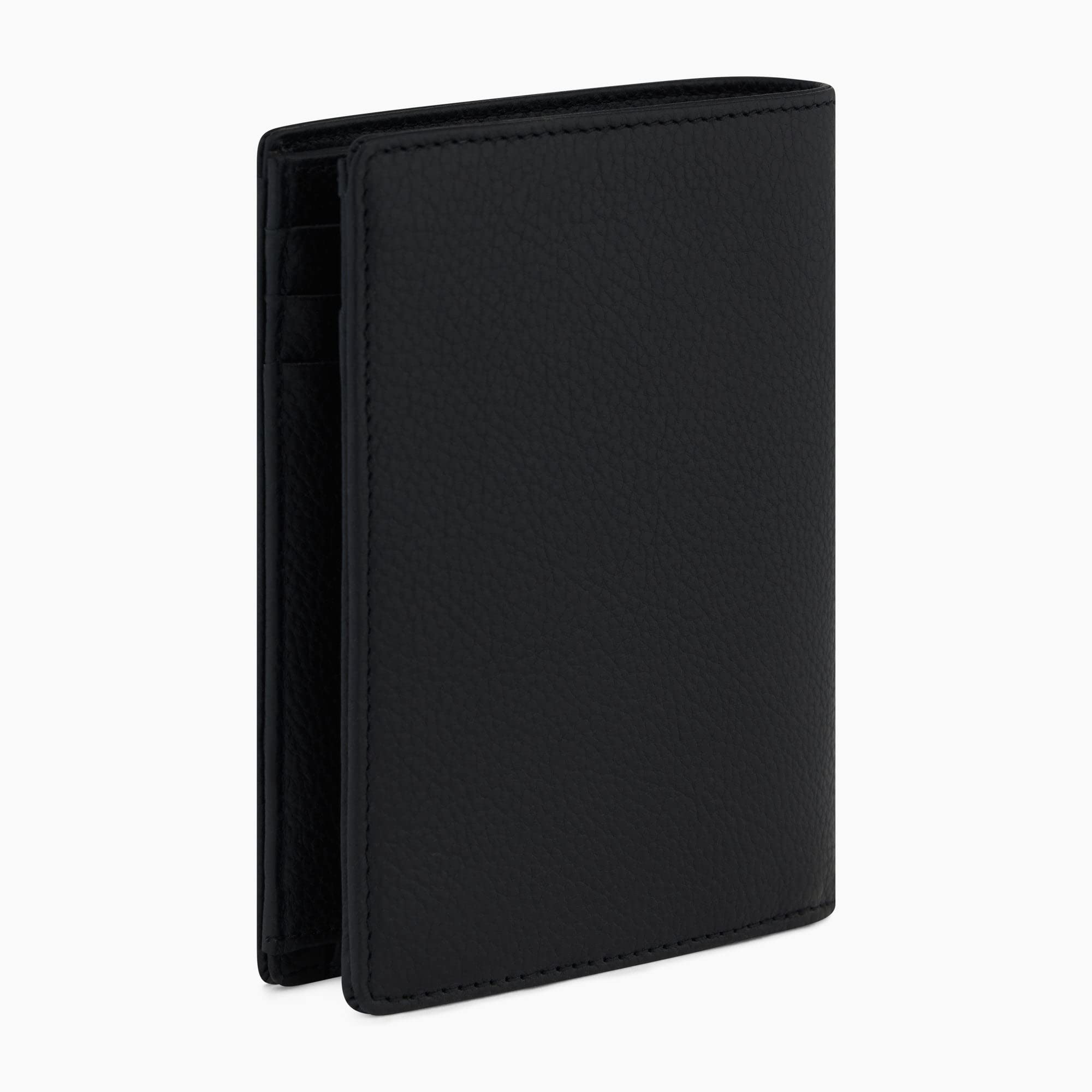 Le Tanneur Emile portefeuille vertical cuir grainé homme 9,5x12,5