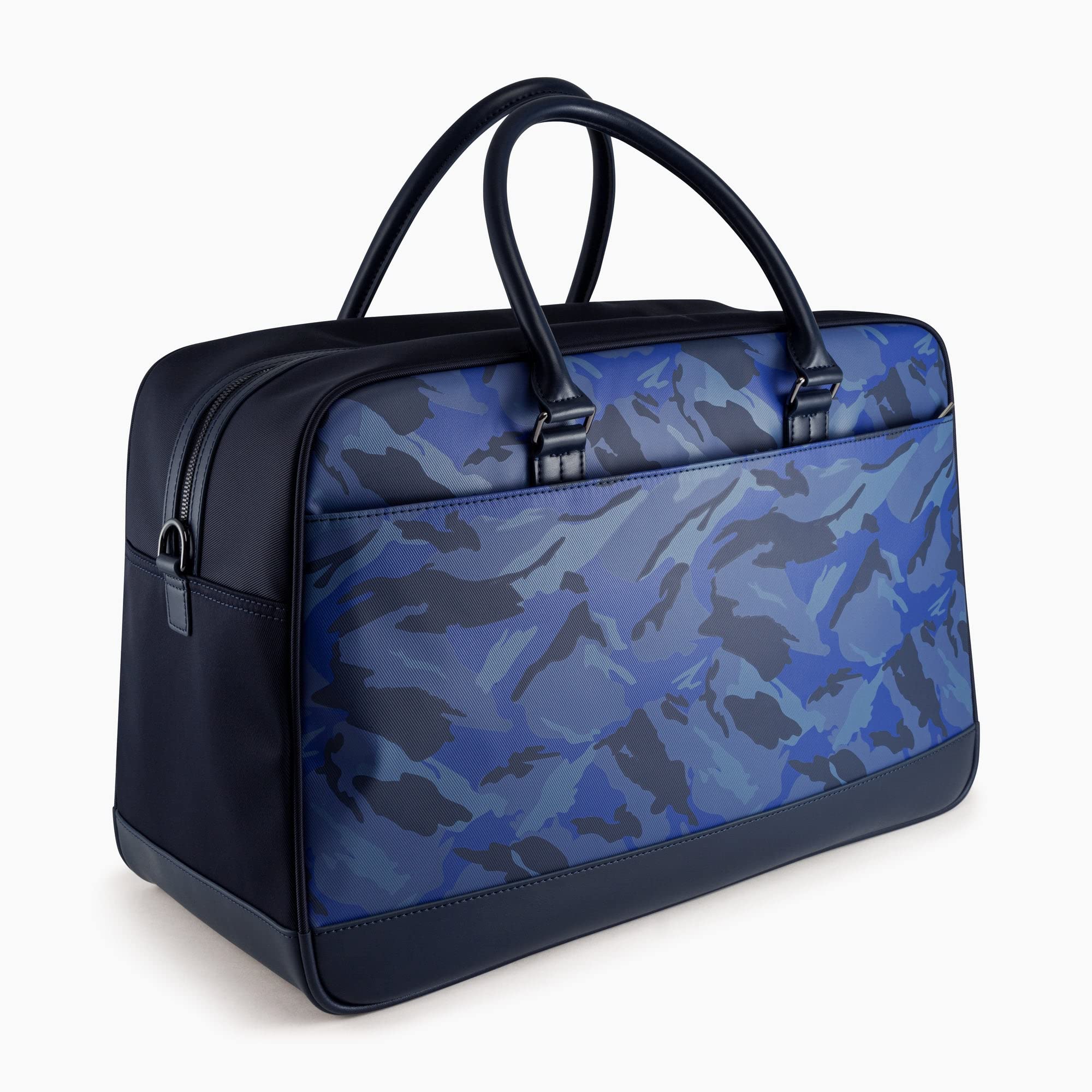 Le Tanneur Gaspard sac de voyage 48h toile cuir 46 cm