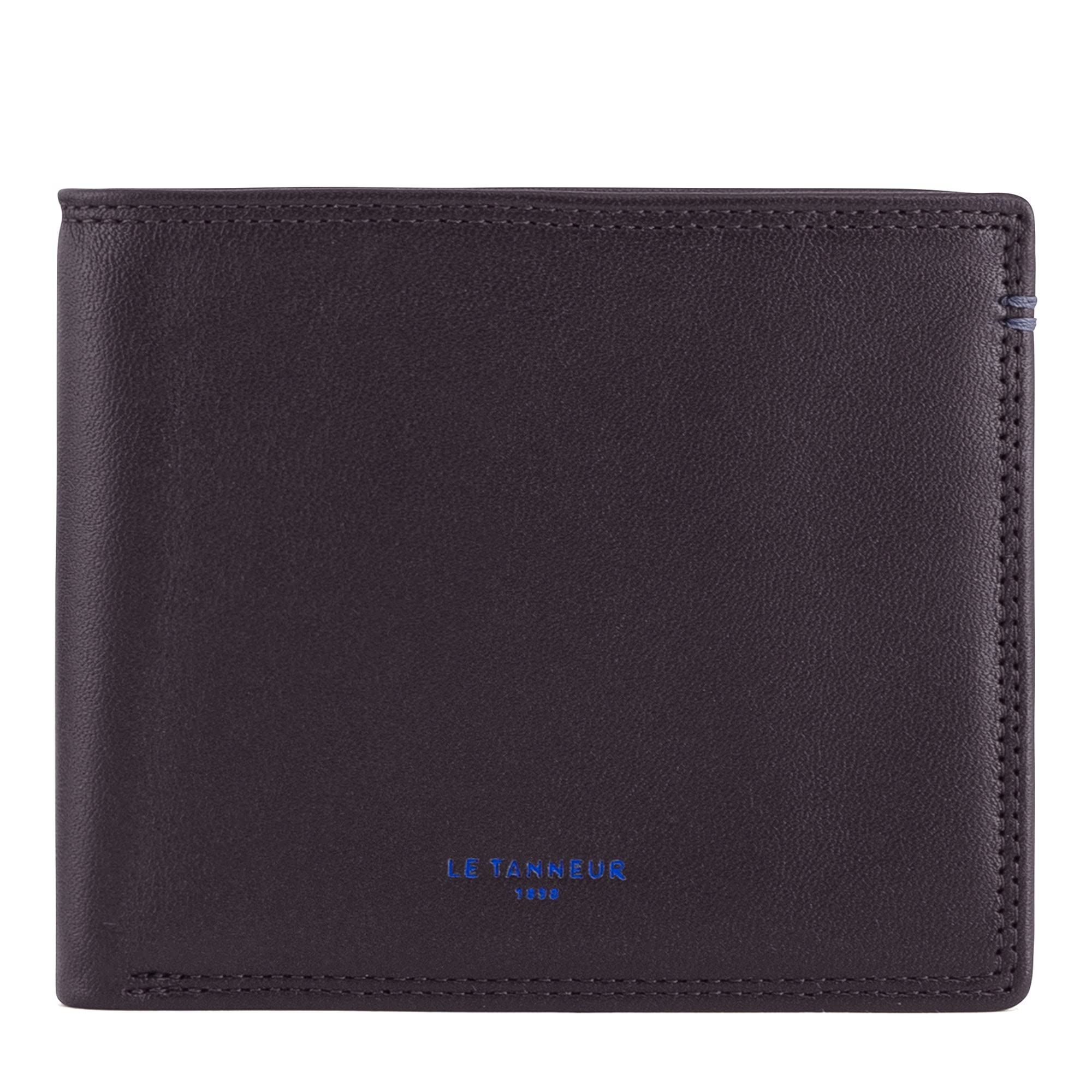Le Tanneur Portefeuille Cuir Vachette Pleine Fleur 8 Cartes