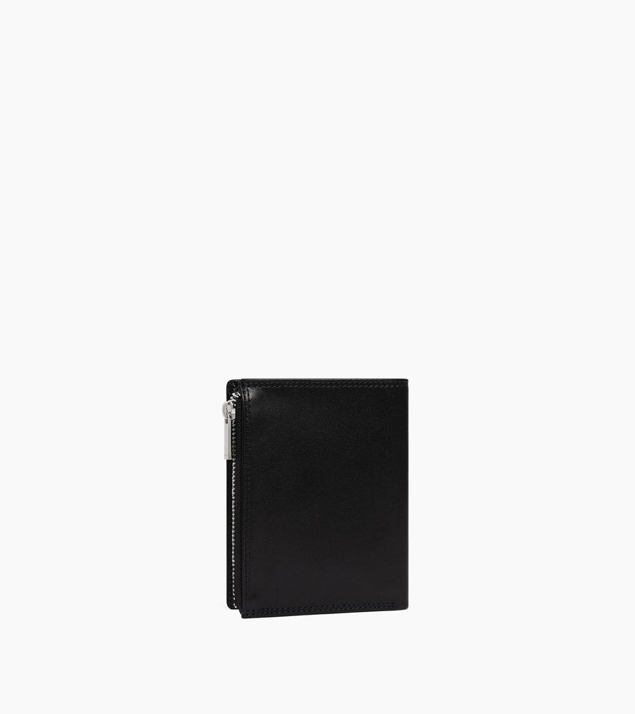 Le Tanneur Martin portefeuille cuir lisse moyen modèle Black RFID