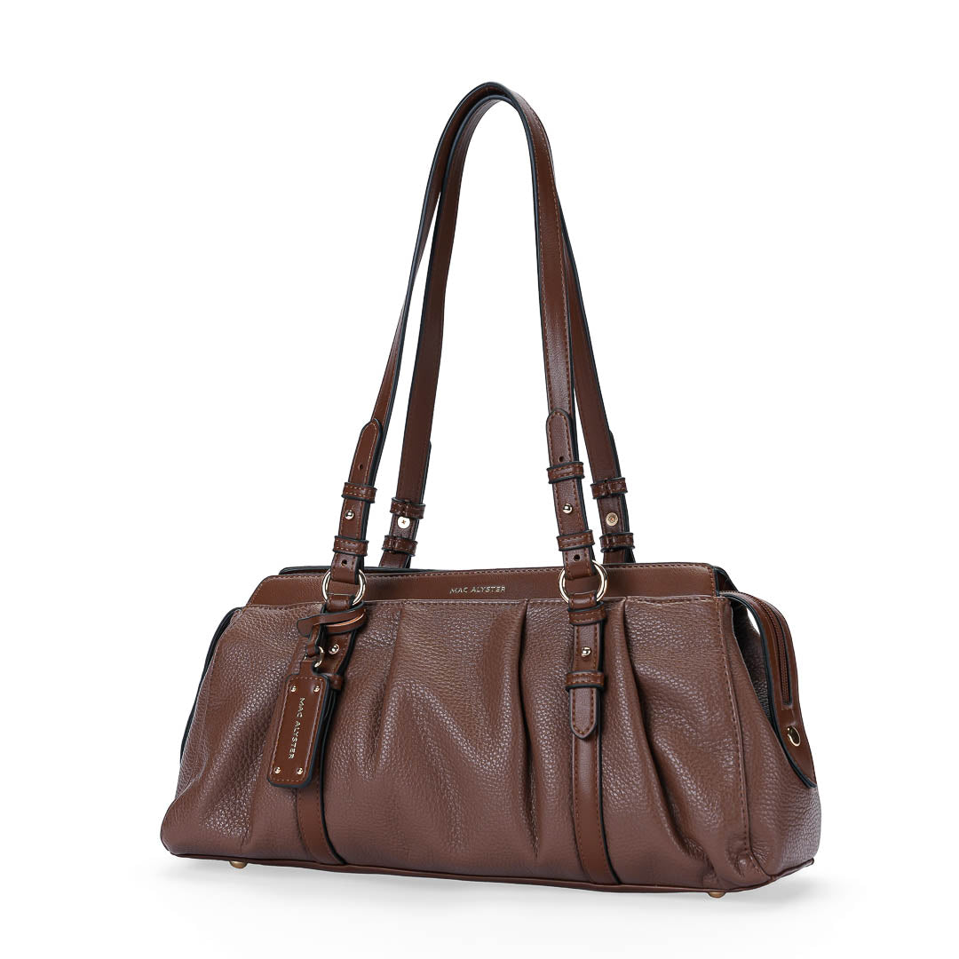 MAC ALYSTER COLD sac cabas marron chocolat synthétique