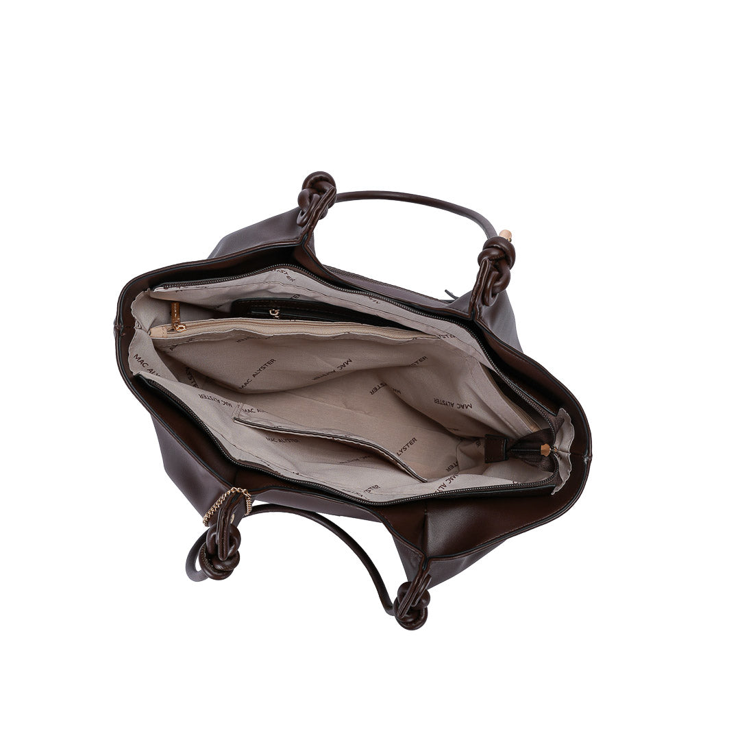 MAC ALYSTER MANDORA sac shopping synthétique Rouge