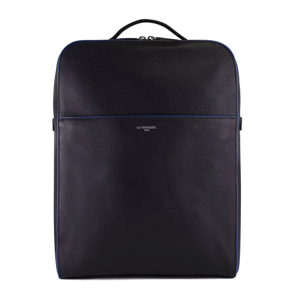 Le Tanneur Augustin sac à dos cuir homme 15 pouces