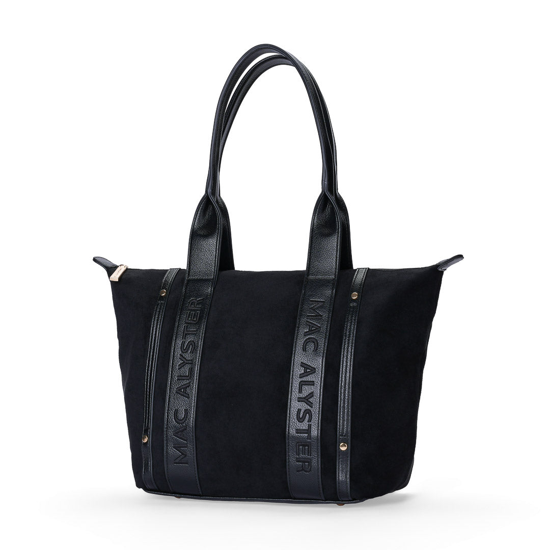 MAC ALYSTER ABRIELLE DAIM Sac cabas A4 noir