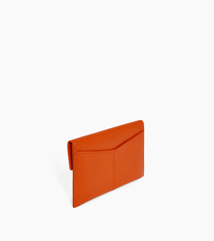 Le Tanneur Charlotte pochette cuir lisse moyen