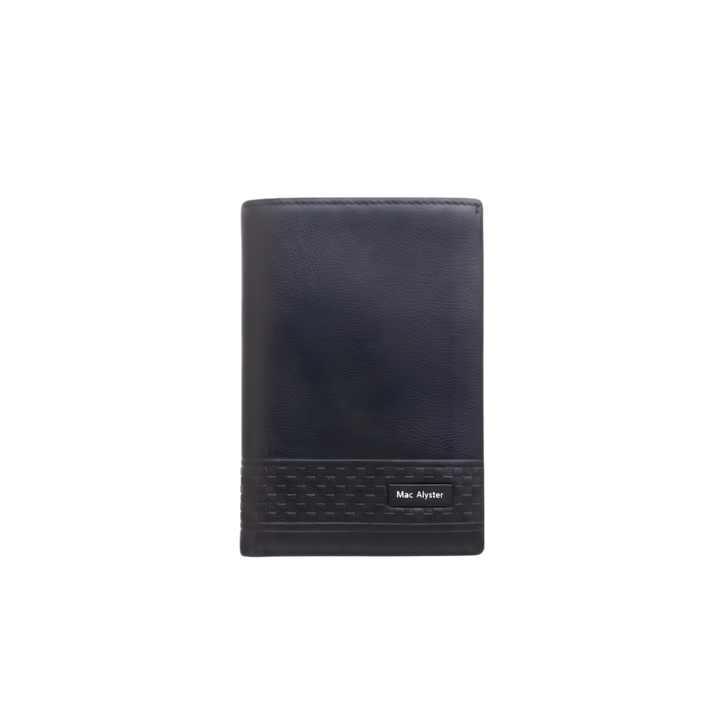 MAC ALYSTER WESTSIDE Petit Portefeuille Noir 8,5 cm
