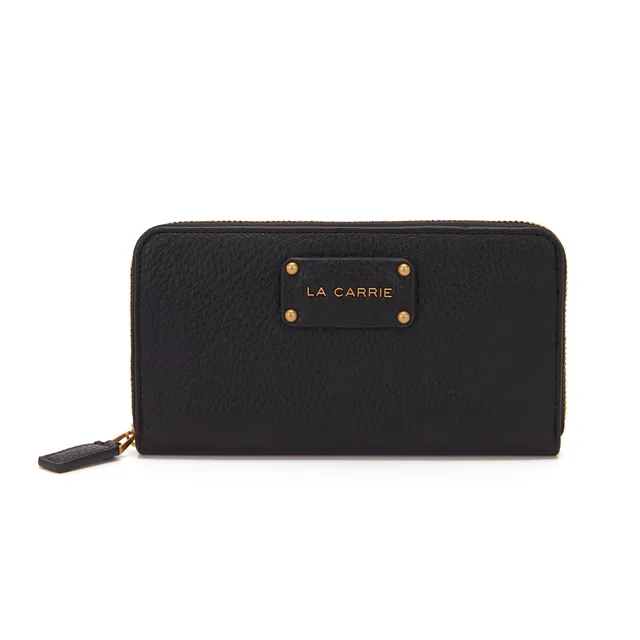 La Carrie Wallet portefeuille noir synthétique 19 cm