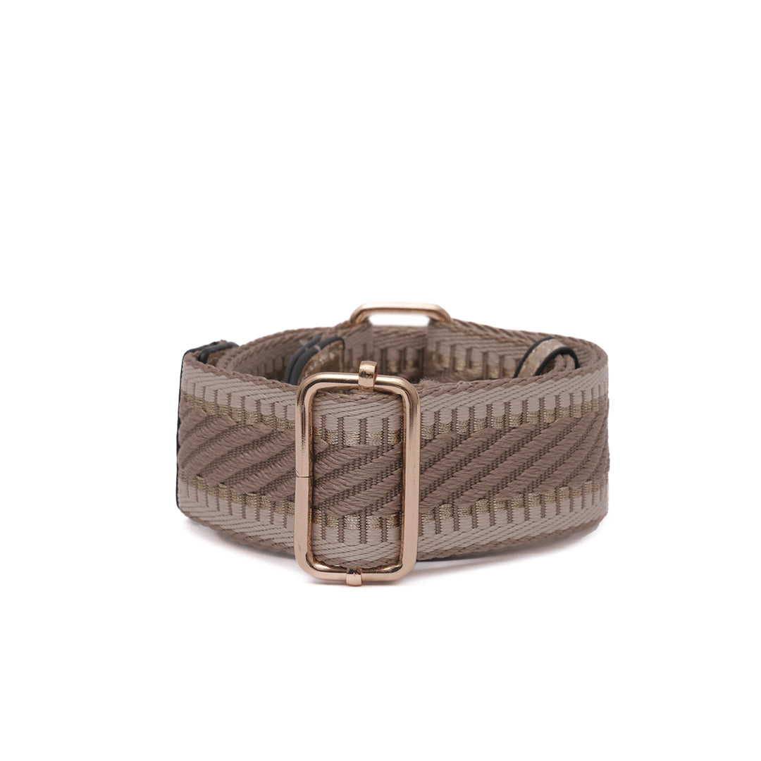 Mac Alyster Basic Grand Sac Banane Doré Synthétique