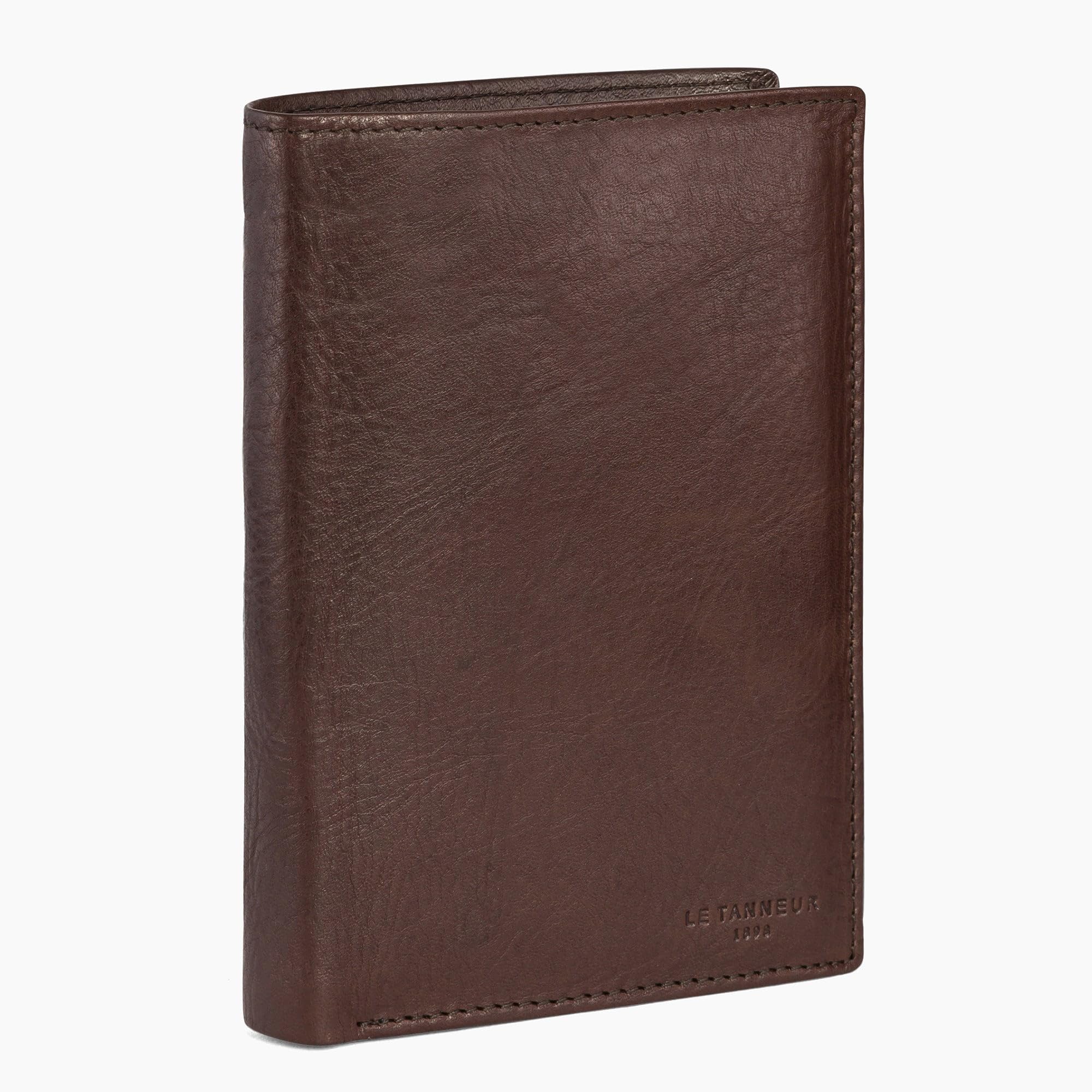 Le Tanneur Gary Portefeuille Cuir Vertical 10 Cartes Homme