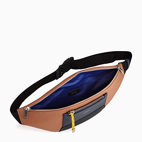 Le Tanneur Nathan sac banane cuir grainé homme 18 cm