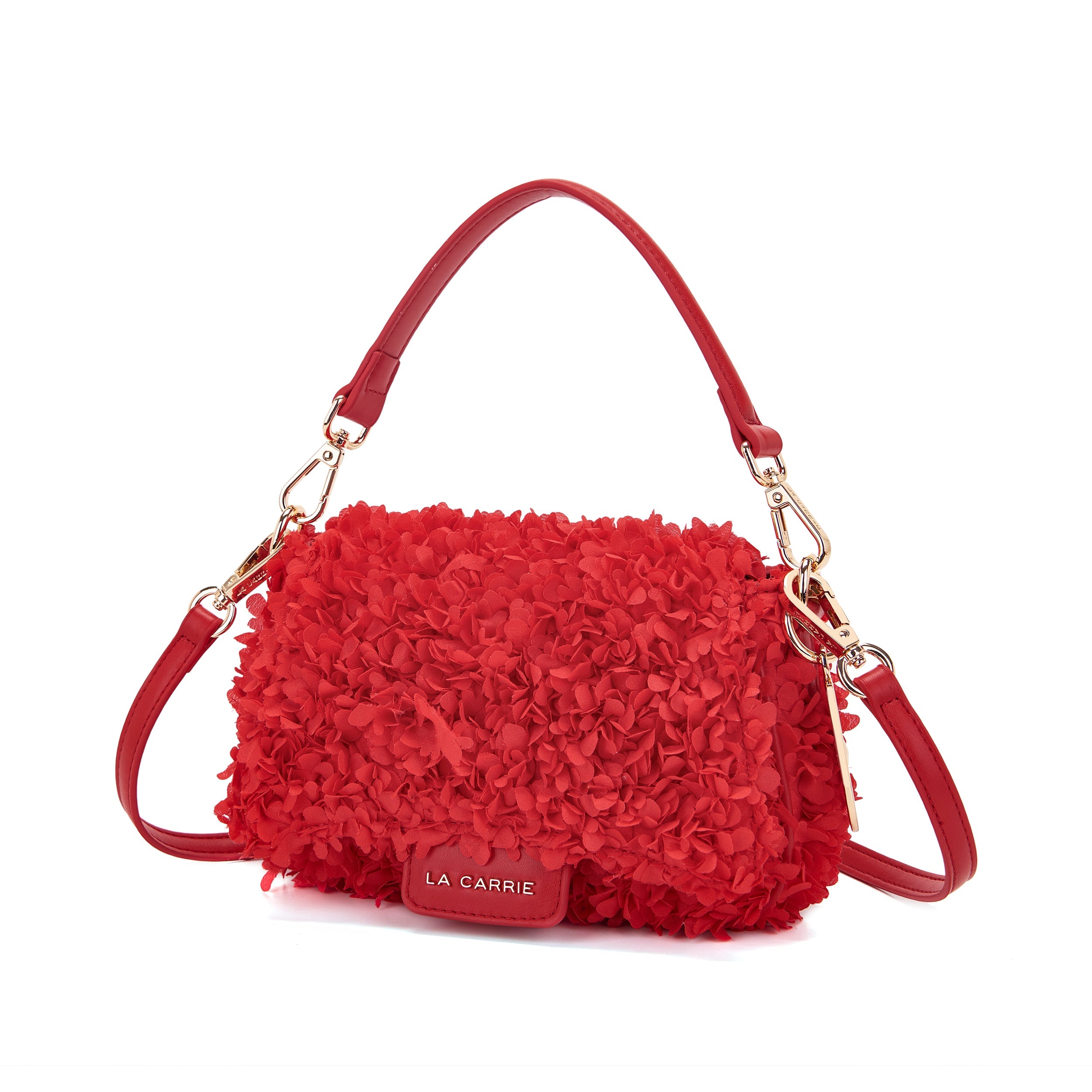 La Carrie Night Edition Sac à Main Rose Chiffon 20x6x12 cm