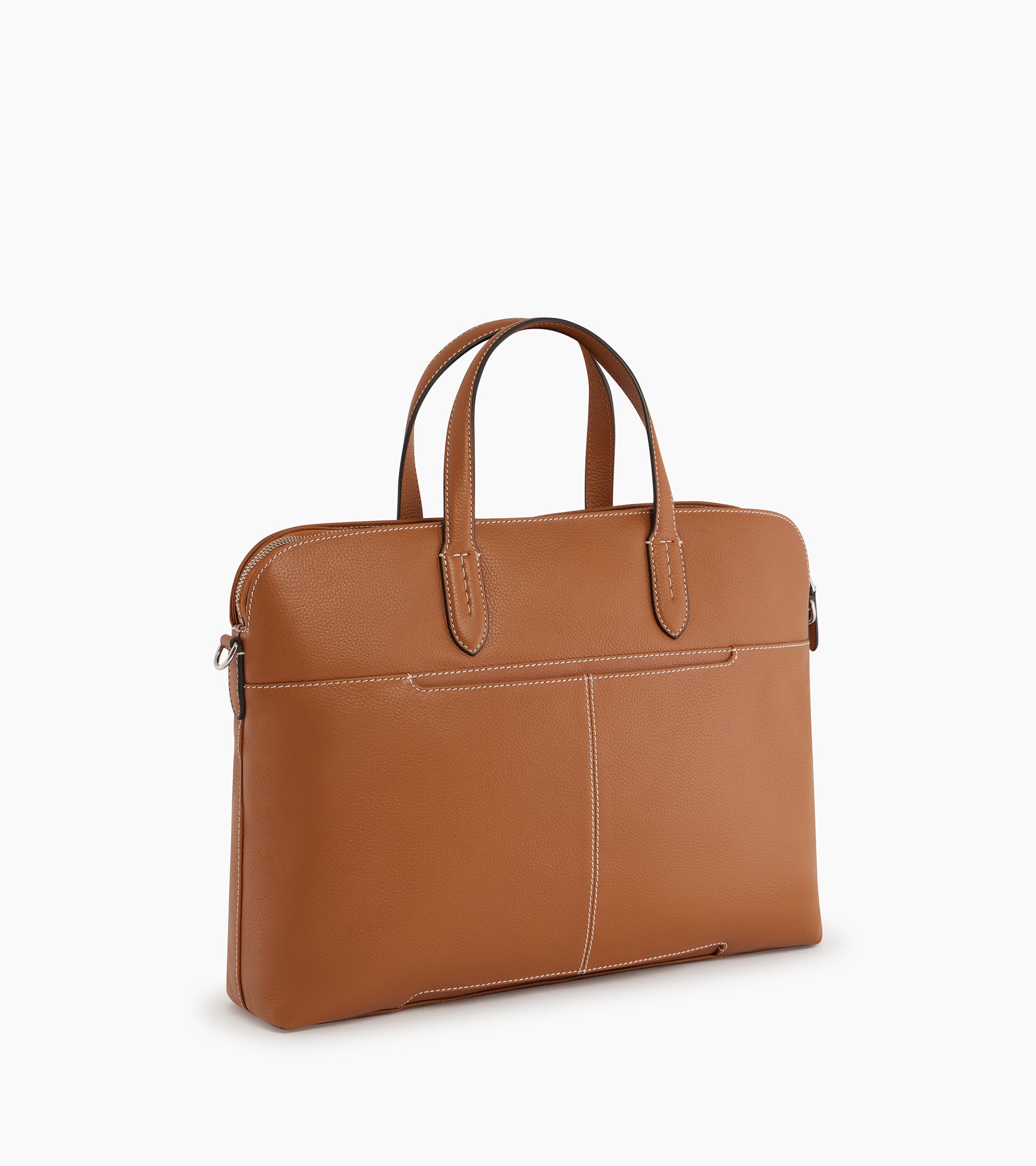Le Tanneur Sophie porte-documents cuir 15" Brown Tan