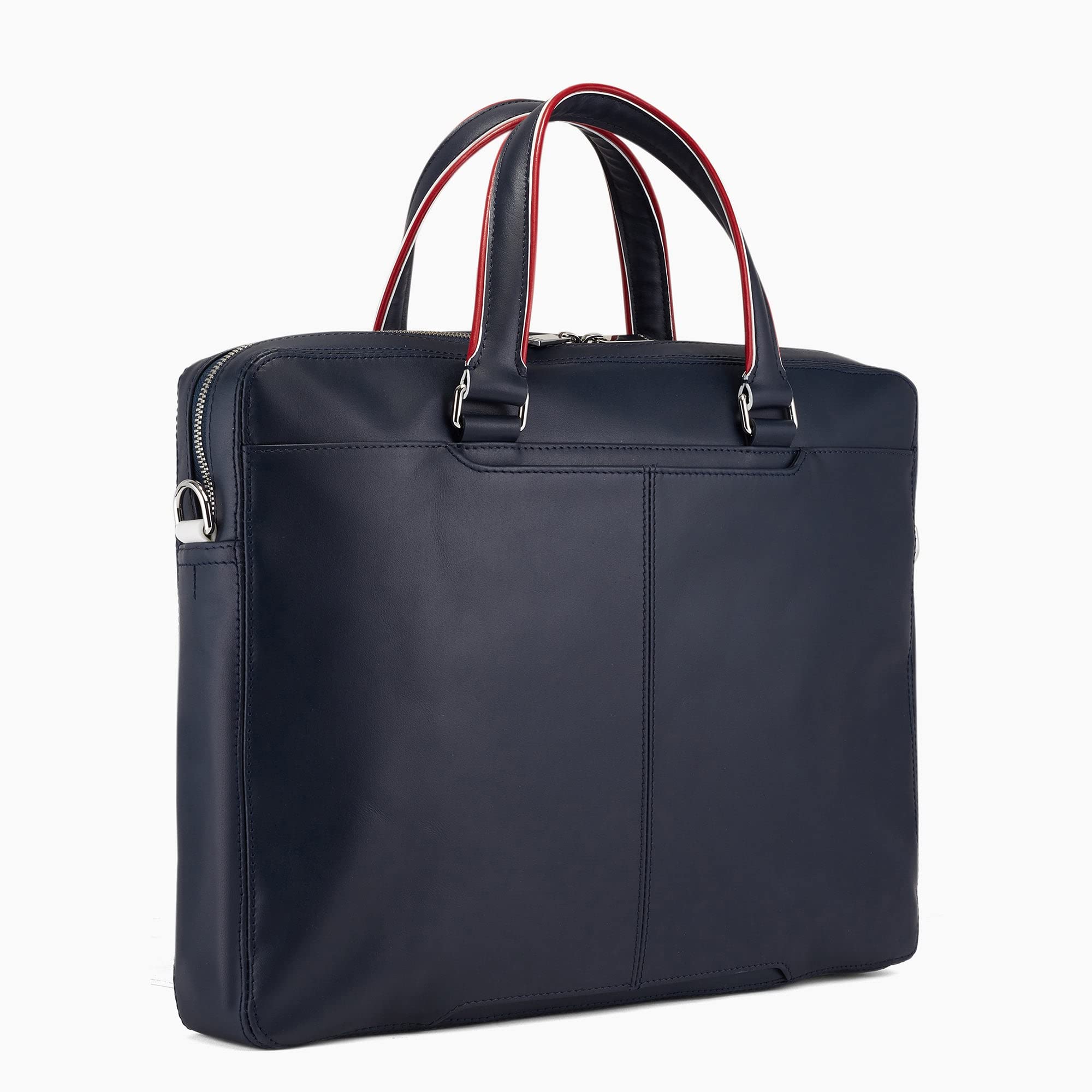 Le Tanneur Martin porte-documents slim 14" cuir lisse 38x29